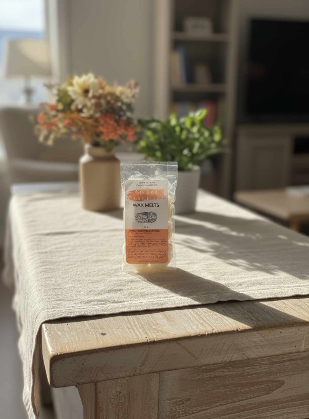 Amber Cashmere Soy Wax Melts