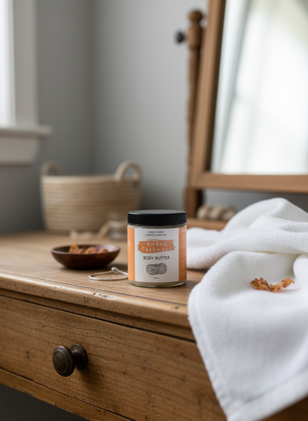 Amber Cashmere Shea Body Butter